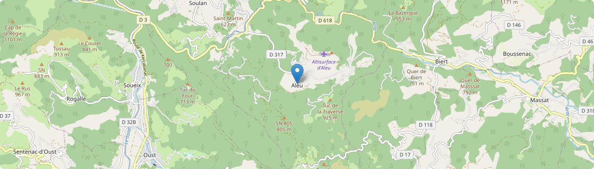 Aleu - Carte
