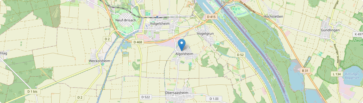 Algolsheim - Carte