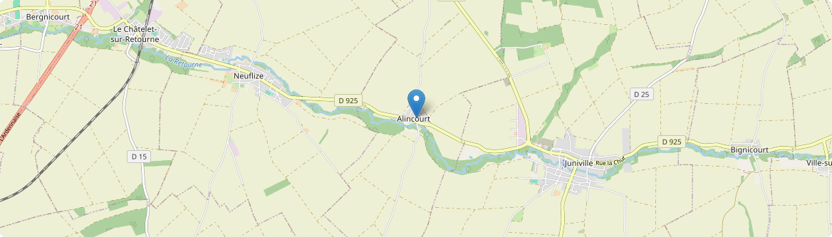 Alincourt - Carte
