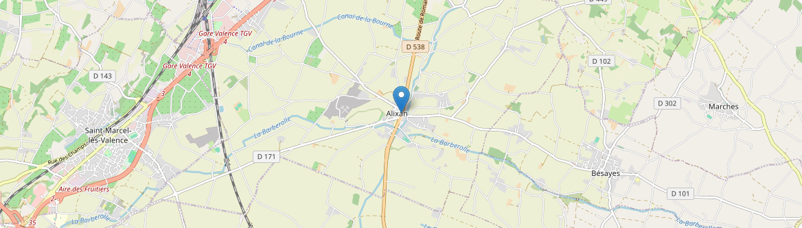 Alixan - Carte
