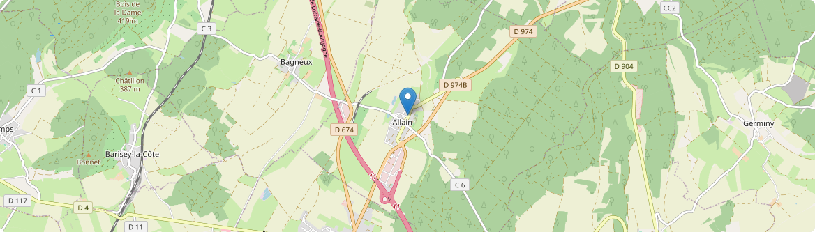 Allain - Carte