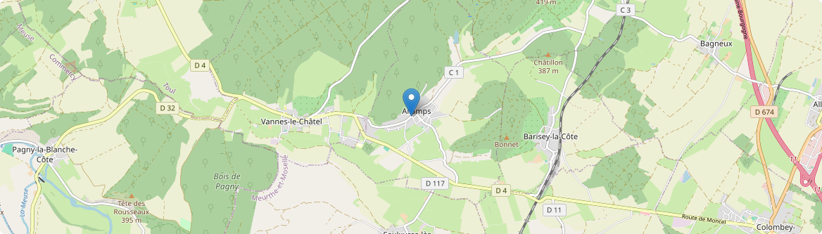 Allamps - Carte