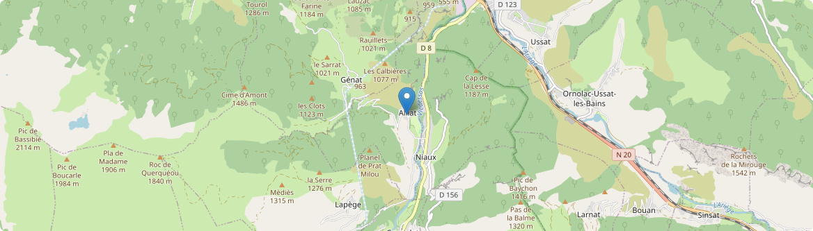 Alliat - Carte