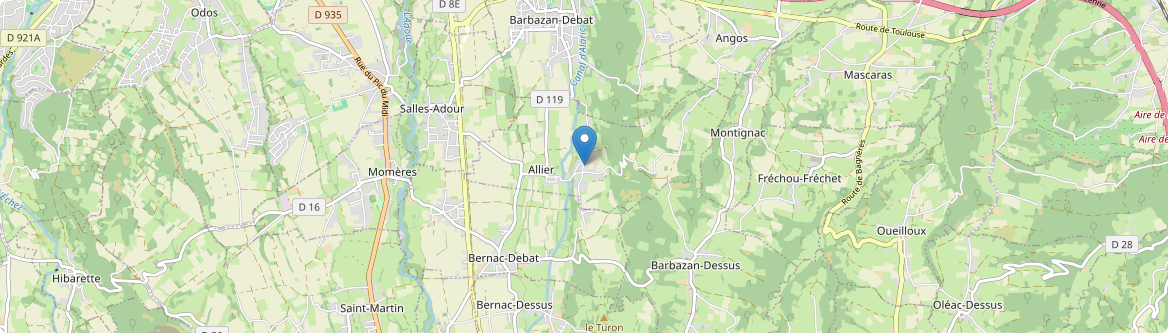 Allier - Carte