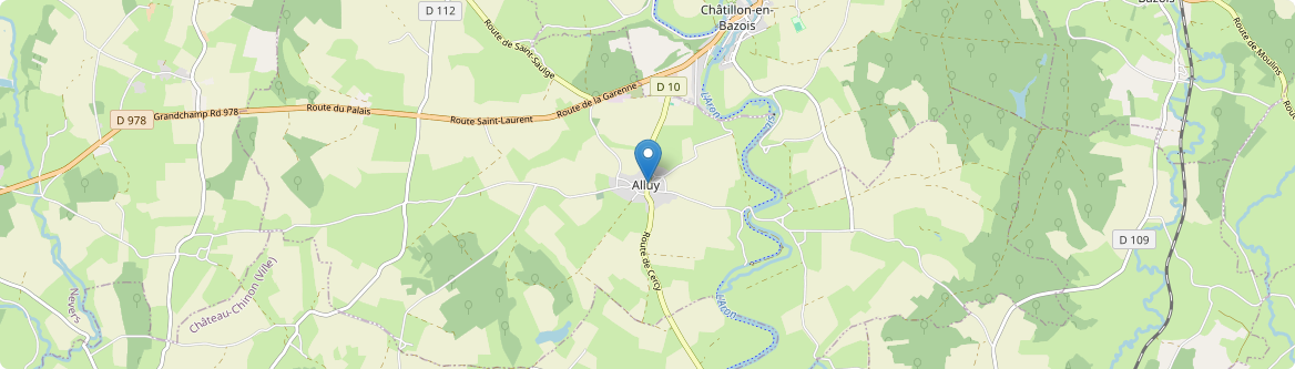 Alluy - Carte