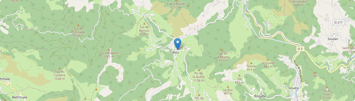 Alos - Carte