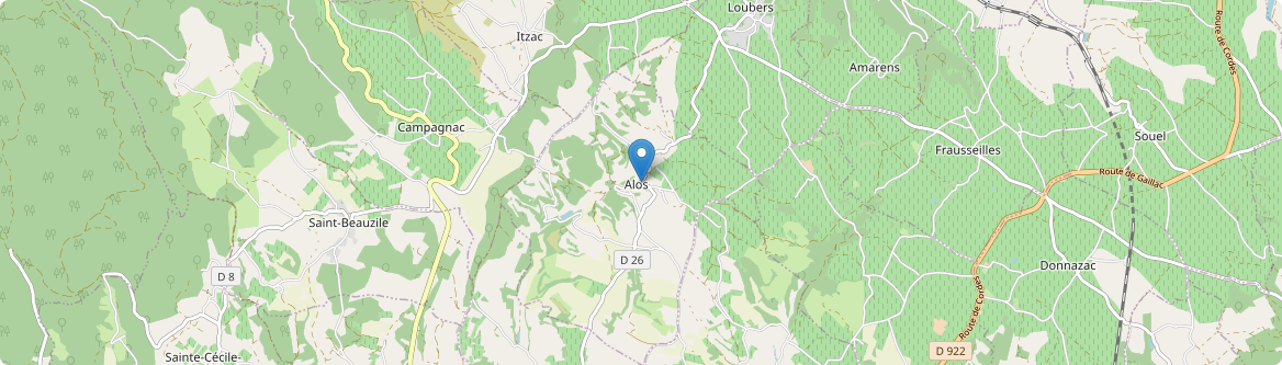Alos - Carte