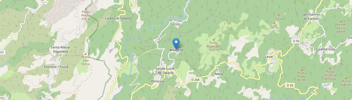Altagène - Carte