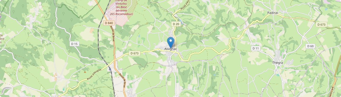 Alvignac - Carte