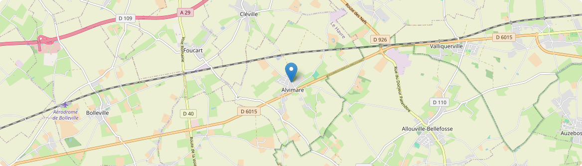 Alvimare - Carte