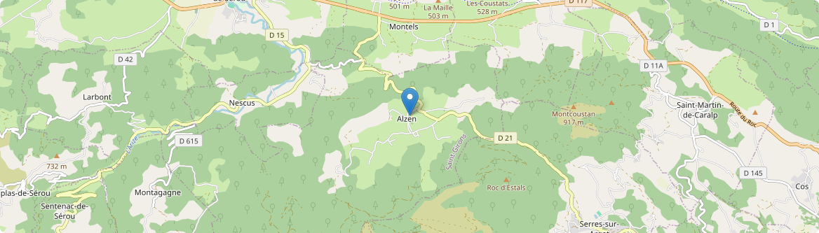 Alzen - Carte