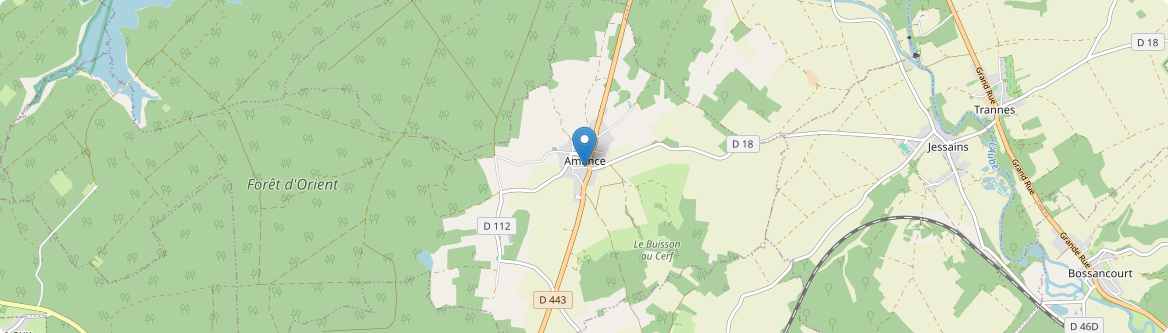 Amance - Carte