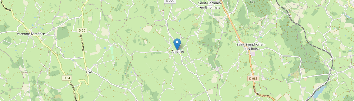 Amanzé - Carte