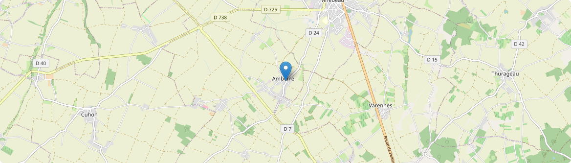 Amberre - Carte
