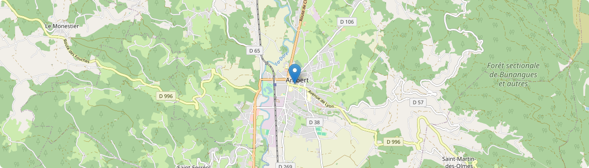 Ambert - Carte