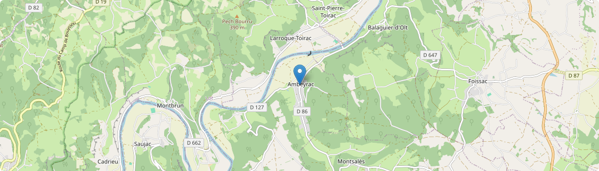 Ambeyrac - Carte