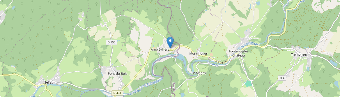 Ambiévillers - Carte