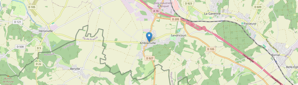 Amblainville - Carte