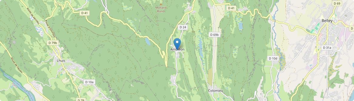 Ambléon - Carte