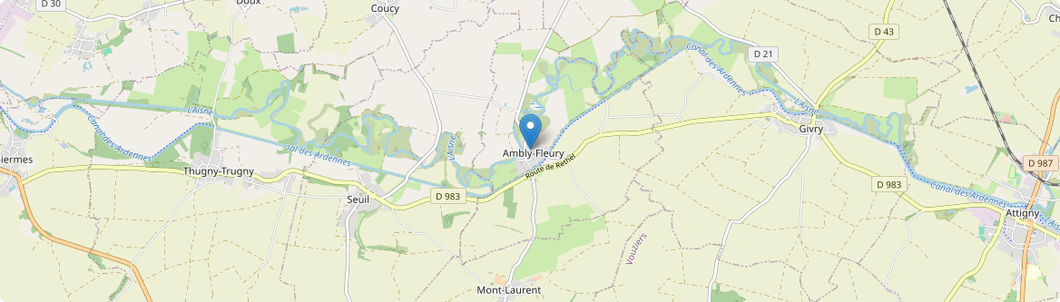 Ambly-Fleury - Carte
