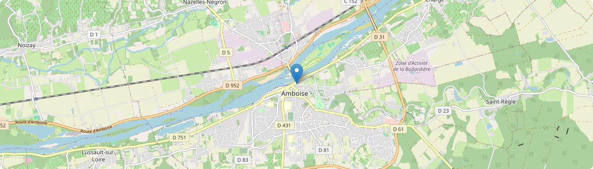 Amboise - Carte