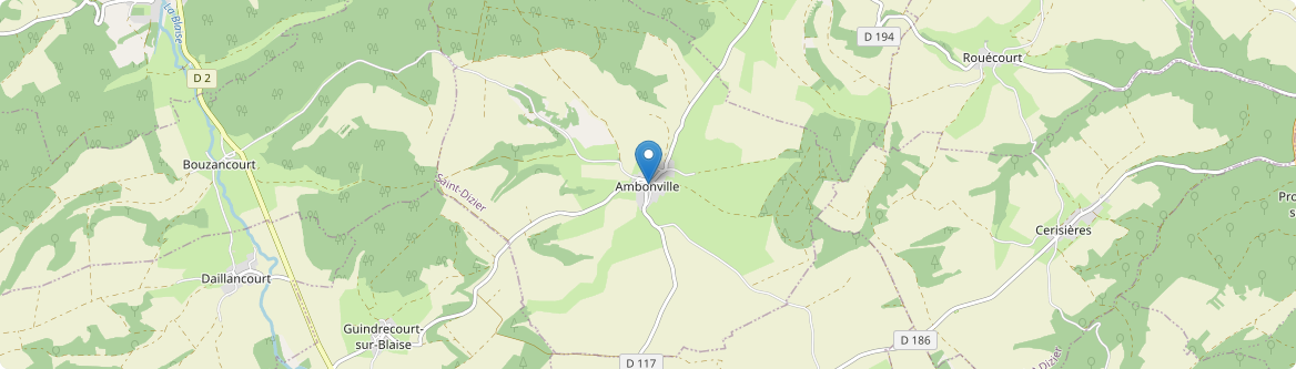 Ambonville - Carte
