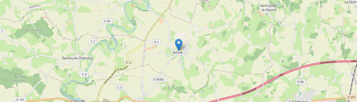 Amné - Carte