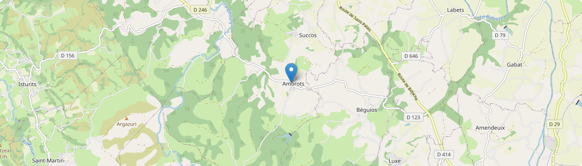 Amorots-Succos - Carte