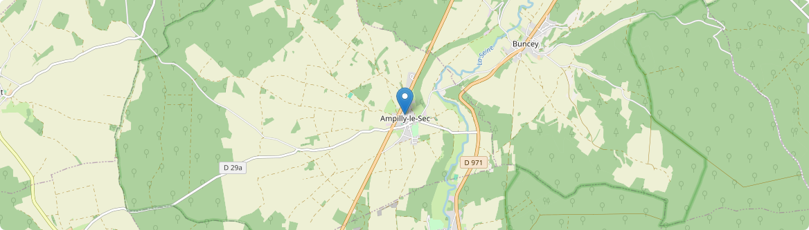 Ampilly-le-Sec - Carte
