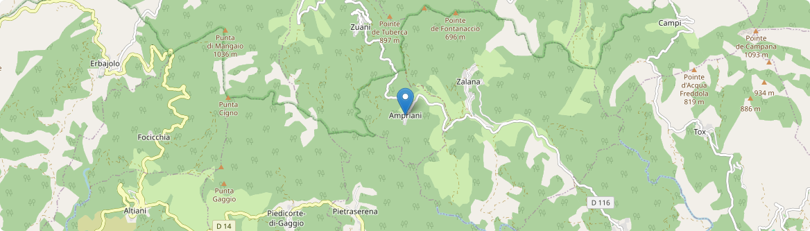 Ampriani - Carte