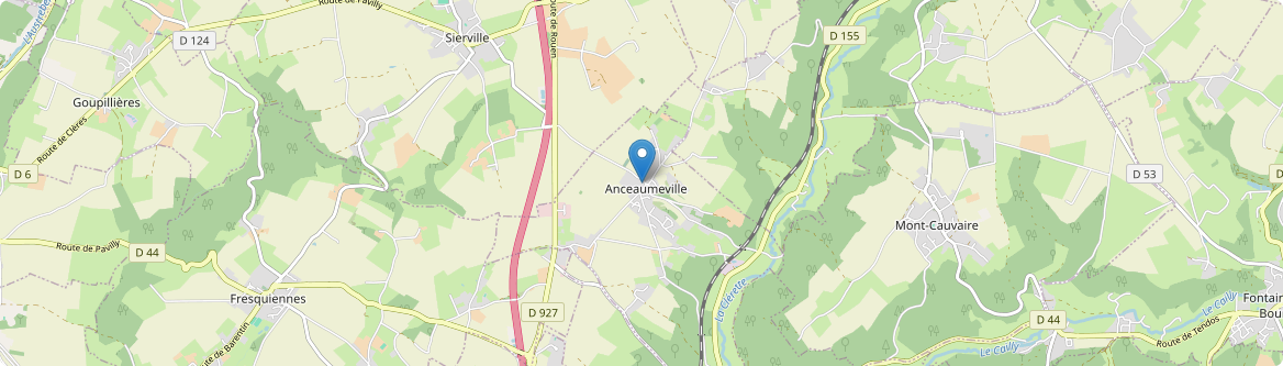Anceaumeville - Carte