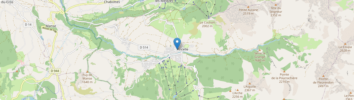 Ancelle - Carte