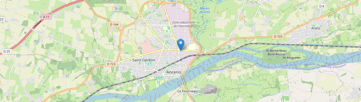 Ancenis-Saint-Géréon - Carte