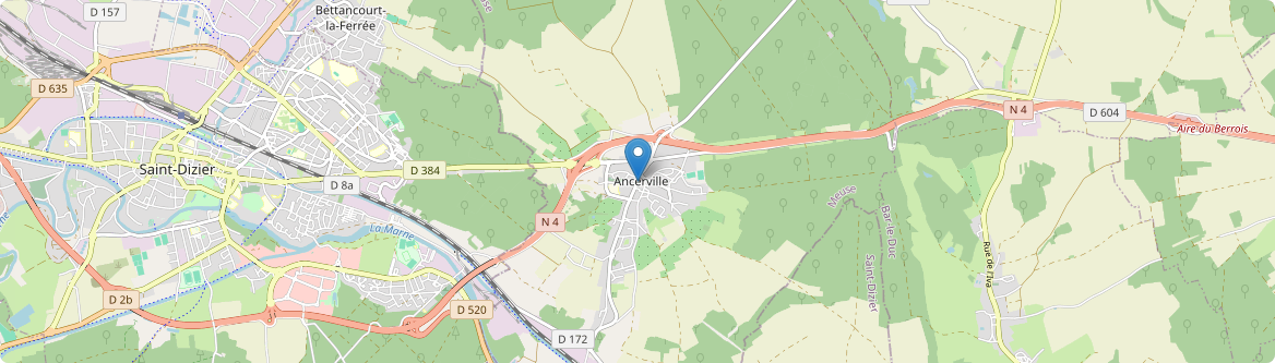 Ancerville - Carte