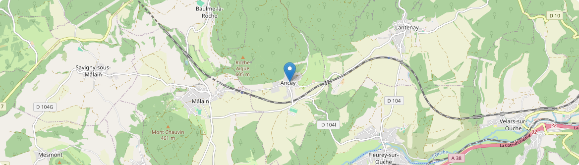 Ancey - Carte