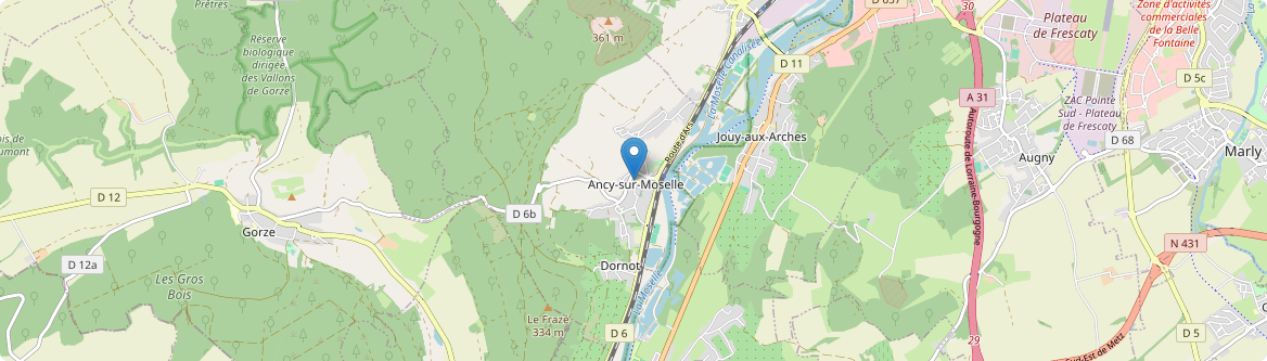 Ancy-Dornot - Carte
