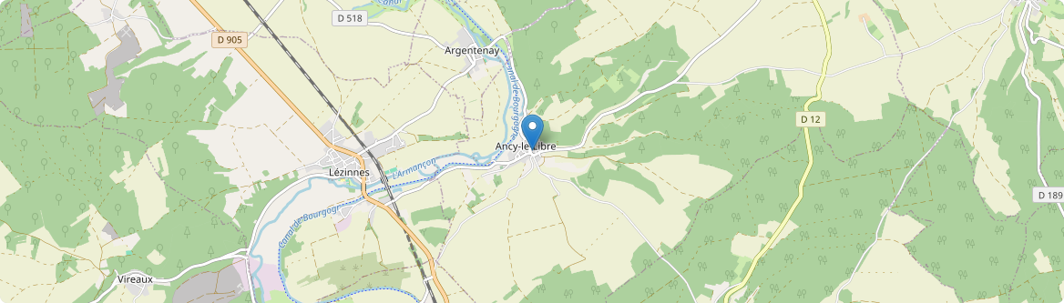 Ancy-le-Libre - Carte