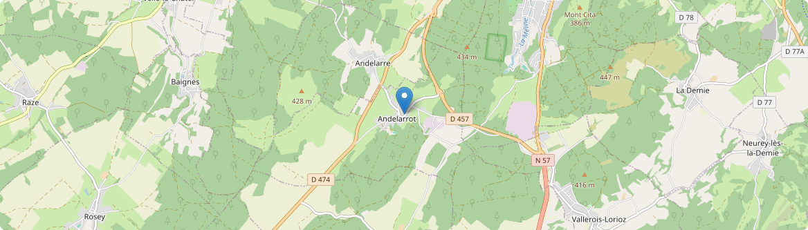 Andelarrot - Carte