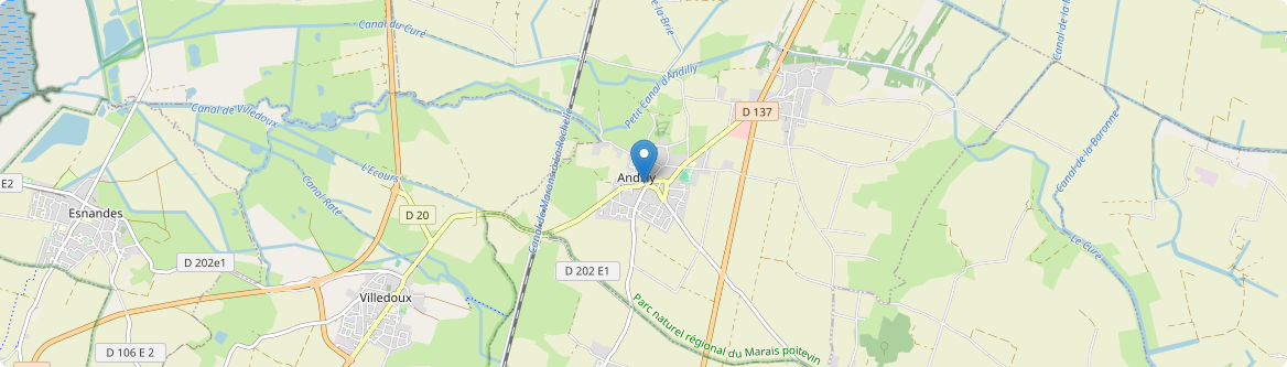 Andilly - Carte