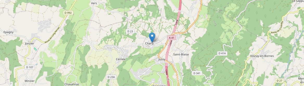 Andilly - Carte