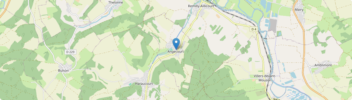 Angecourt - Carte
