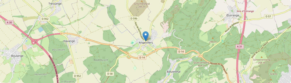Angevillers - Carte
