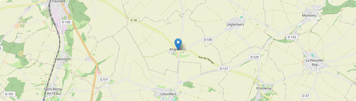 Angivillers - Carte