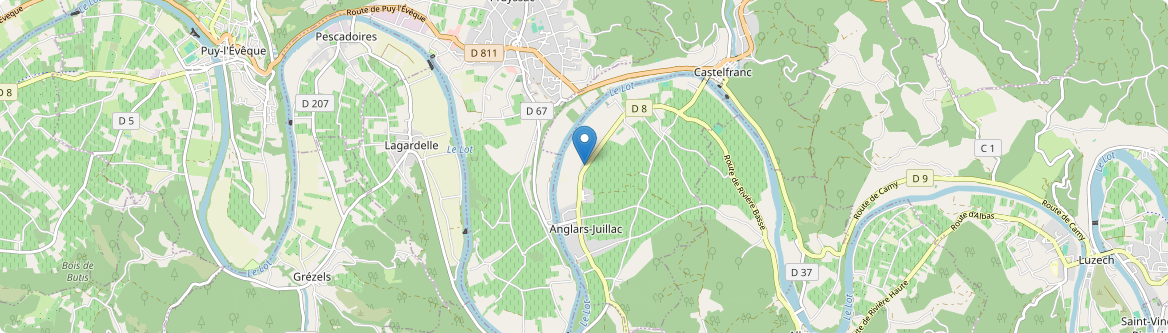 Anglars-Juillac - Carte