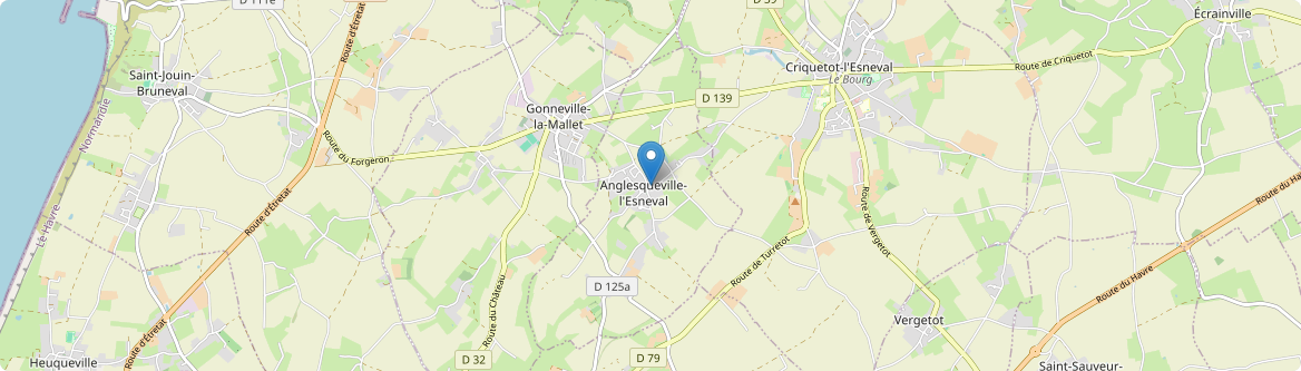 Anglesqueville-l'Esneval - Carte