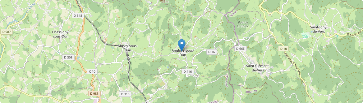 Anglure-sous-Dun - Carte