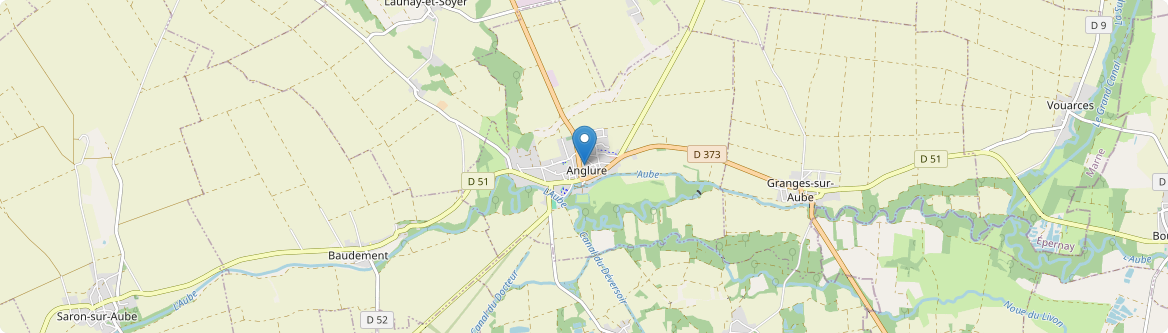 Anglure - Carte