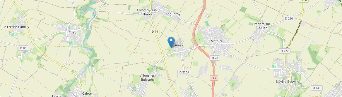Anisy - Carte