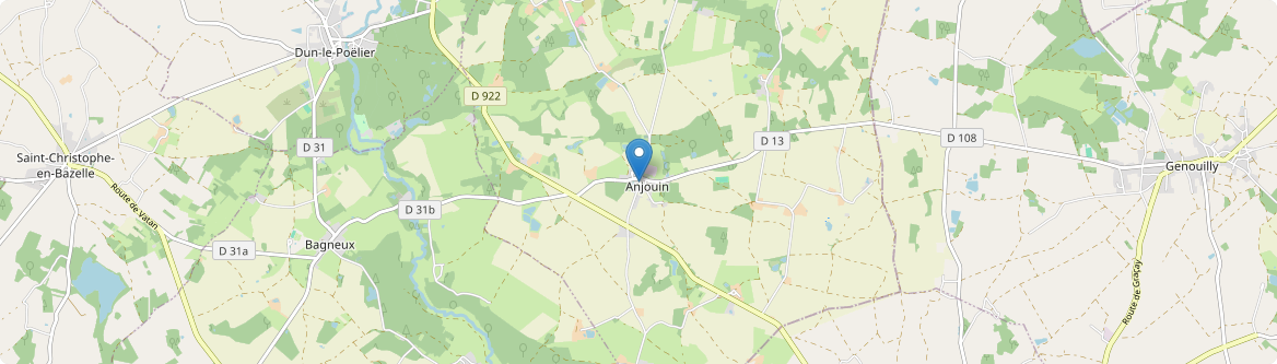 Anjouin - Carte