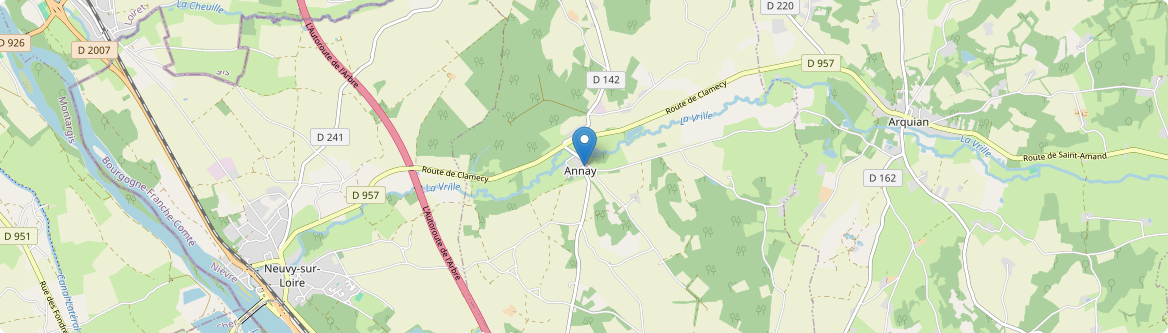 Annay - Carte